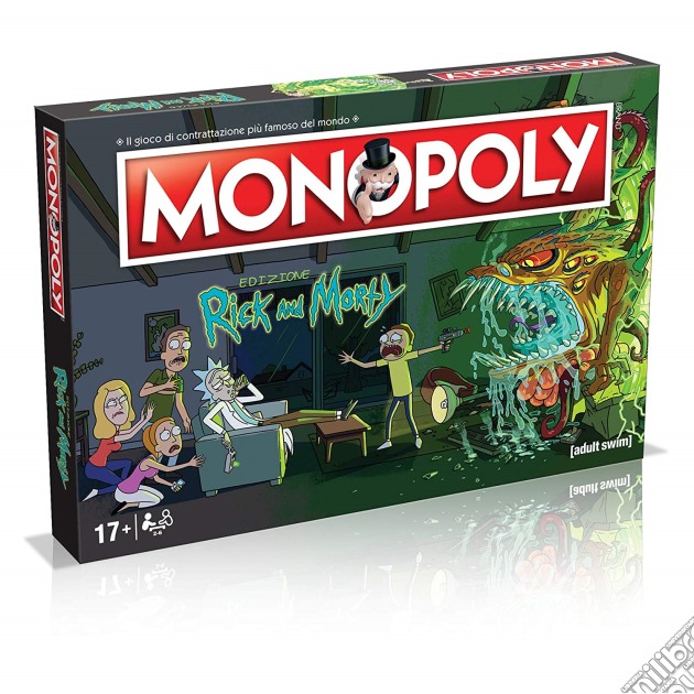 Rick And Morty: Winning Moves - Monopoly (Edizione Italiana) gioco