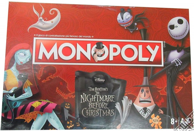 Disney: Winning Moves - The Nightmare Before Christmas - Monopoly (Edizione Italiana) gioco