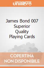 James Bond 007 Superior Quality Playing Cards gioco