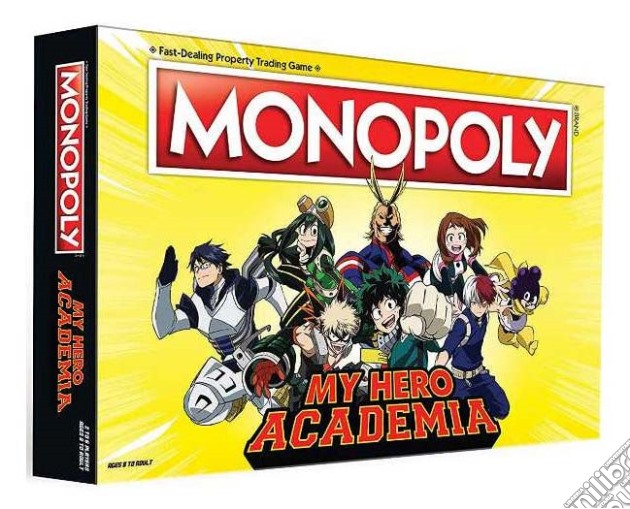 Monopoly: My Hero Academia gioco