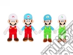 Nintendo: Super Mario Peluche Mario E Luigi Fuoco/Ghiaccio 25Cm (Assortimento) giochi