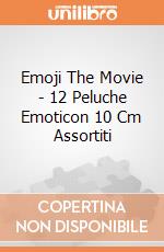 Emoji The Movie - 12 Peluche Emoticon 10 Cm Assortiti  gioco di Pts