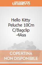 Hello Kitty Peluche 10Cm C/Bagclip -4Ass gioco