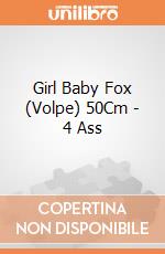 Girl Baby Fox (Volpe) 50Cm - 4 Ass gioco di Pts