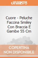 Cuore - Peluche Faccina Smiley Con Braccia E Gambe 55 Cm gioco di Pts