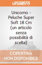 Unicorno - Peluche Super Soft 18 Cm (un articolo senza possibilità di scelta) gioco di Pts
