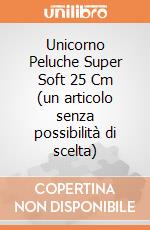 Unicorno Peluche Super Soft 25 Cm (un articolo senza possibilità di scelta) gioco di Pts