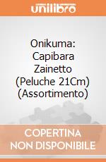 Onikuma: Capibara Zainetto (Peluche 21Cm) (Assortimento) giochi