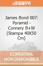 James Bond 007: Pyramid - Connery B+W (Stampa 40X50 Cm) gioco di Pyramid