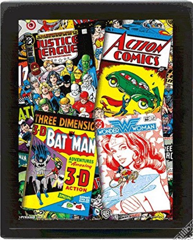 Dc Comics - Covers (Poster Lenticolare 3D) gioco di Pyramid