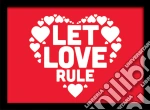 Pyramid: Let Love Rule (Stampa In Cornice 30X40 Cm) giochi