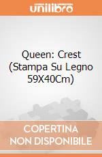 Queen: Crest (Stampa Su Legno 59X40Cm) gioco di Pyramid