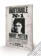Harry Potter - Undesirable No1 (Stampa Su Legno 59X40Cm) gioco di Pyramid