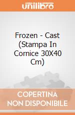 Frozen - Cast (Stampa In Cornice 30X40 Cm) gioco di Pyramid