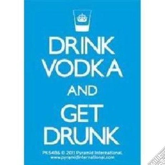 Pyramid: Drink Vodka And Get Drunk (Keychain / Portachiavi) gioco