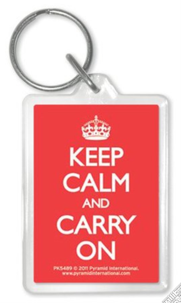 Keep Calm And Carry On (red) (Portachiavi) gioco