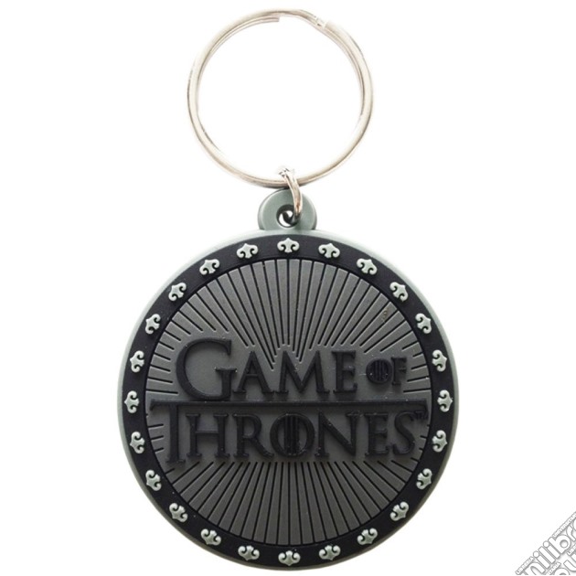 Game Of Thrones: Logo -Rubber Keychain- (Portachiavi Gomma) gioco di Pyramid