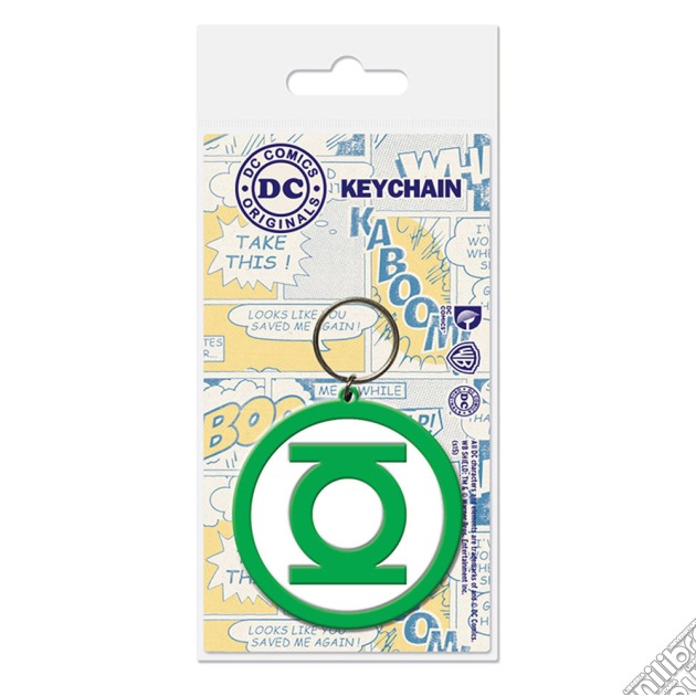 Green Lantern - Logo (Portachiavi Gomma) gioco