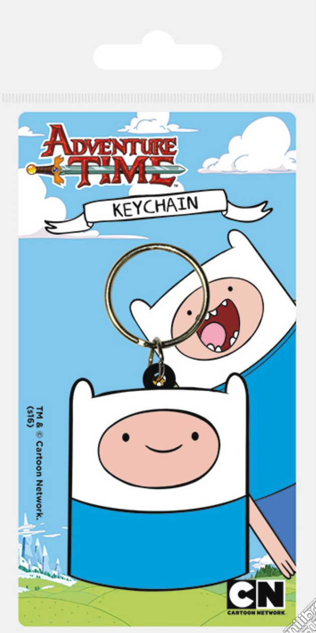 Adventure Time - Finn (Portachiavi Gomma) gioco di Pyramid