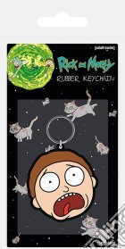 Rick And Morty: Pyramid - Morty Terrified Face (Rubber Keychain / Portachiavi Gomma) giochi