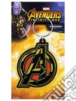 Marvel: Pyramid - Avengers Infinity War - Avengers Symbol (Rubber Keychain / Portachiavi)