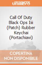 Call Of Duty Black Ops Iiii (Patch) Rubber Keychai (Portachiavi) gioco