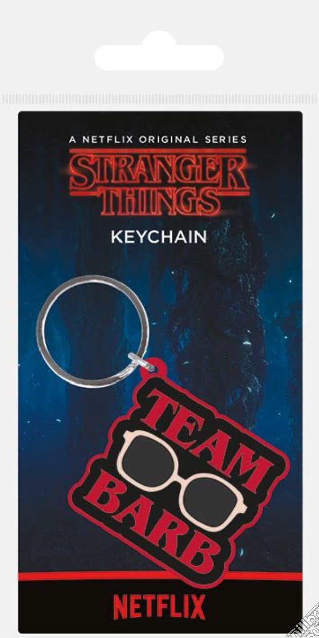 Stranger Things: Pyramid - Team Barb (Rubber Keychain / Portachiavi Gomma) gioco