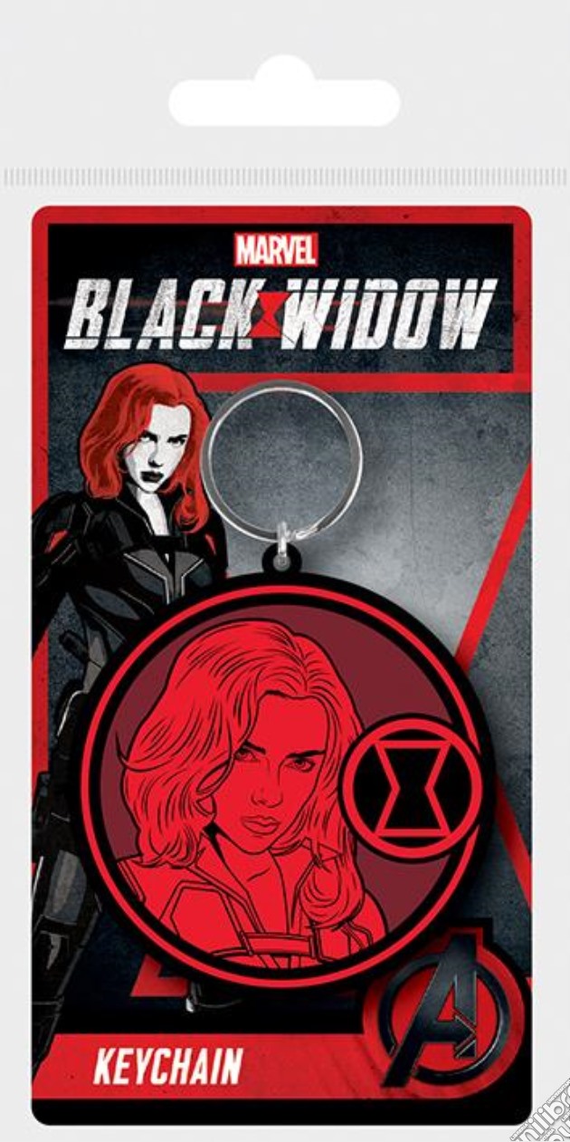 Portachiavi Black Widow Logo gioco di GAF