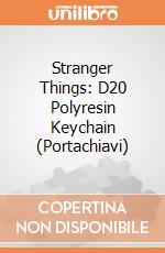 Stranger Things: D20 Polyresin Keychain (Portachiavi) gioco