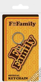 F Is For Family: Pyramid - Retro Logo Rubber (Keychain / Portachiavi) giochi