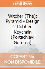 Witcher (The): Pyramid - Design 2 Rubber Keychain (Portachiavi Gomma) giochi