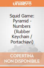 Squid Game: Pyramid - Numbers (Rubber Keychain / Portachiavi) gioco