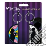 Wednesday - Rubber Keychain 2 Pack - Wednesday Eni giochi