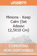 Minions - Keep Calm (Set Adesivi 12,5X10 Cm) gioco di Pyramid