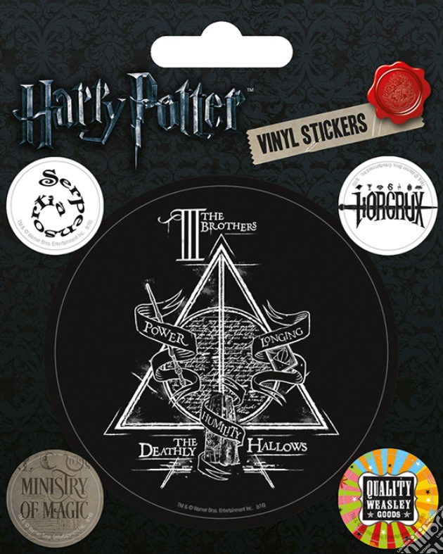 Harry Potter: Pyramid - Symbols (Vinyl Stickers Pack / Adesivi Vinile) gioco di Pyramid