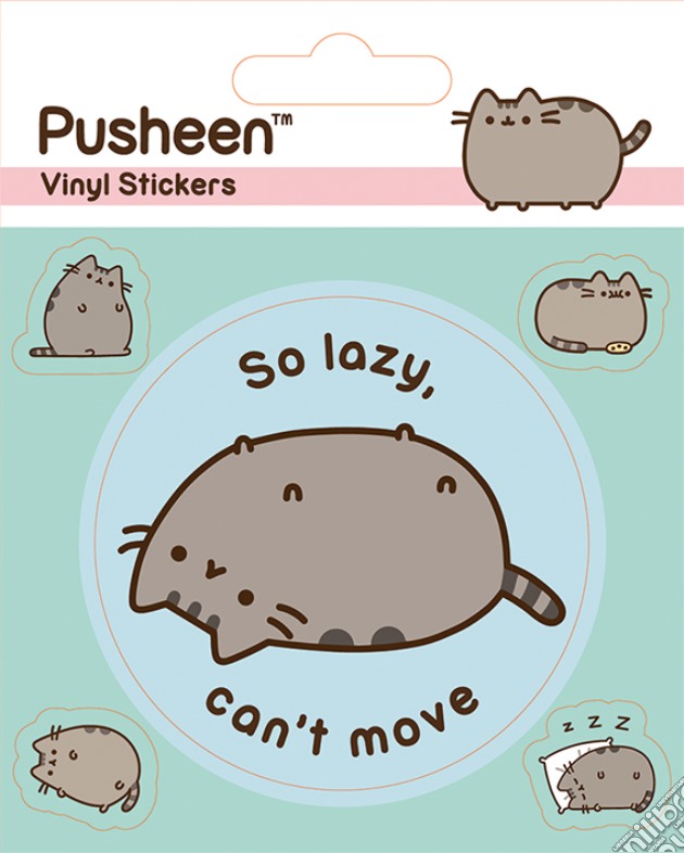Pusheen: Pyramid - Lazy (Vinyl Stickers Pack / Adesivi Vinile) gioco