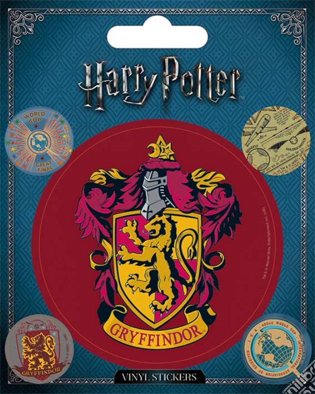 Harry Potter - Gryffindor (Set Adesivi 12,5X10 Cm) gioco