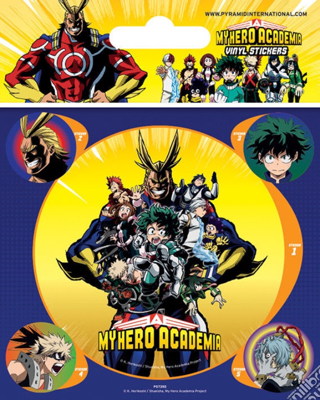 My Hero Academia (Vinyl Sticker) gioco di Pyramid