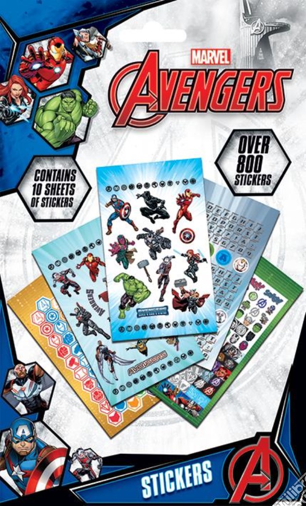 Avengers 800 Sticker Set (Set Adesivi) gioco
