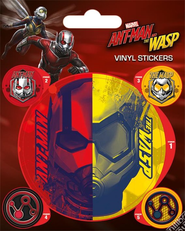 Ant-Man & The Wasp (Split) Vinyl Stickers (Set Adesivi) gioco