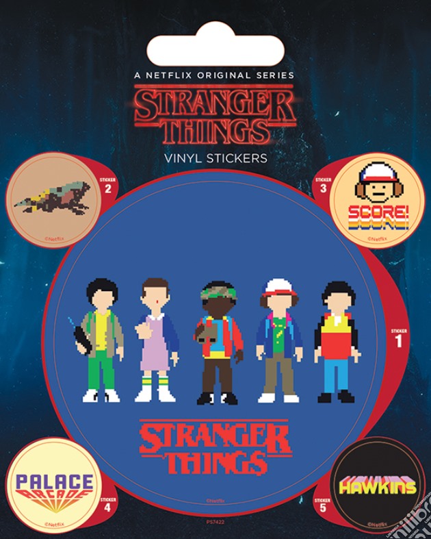 Stranger Things (Arcade) Stickers (Set Adesivi) gioco