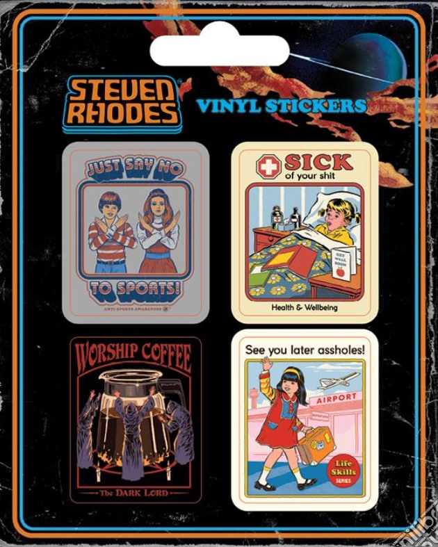 Steven Rhodes (Collection) Vinyl Sticker gioco