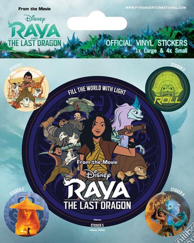 Raya And The Last Dragon: Mythical Vinyl Sticker gioco