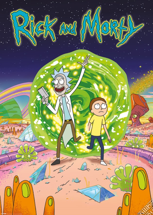 Rick And Morty (Portal) (Poster 100x140 Cm)) gioco