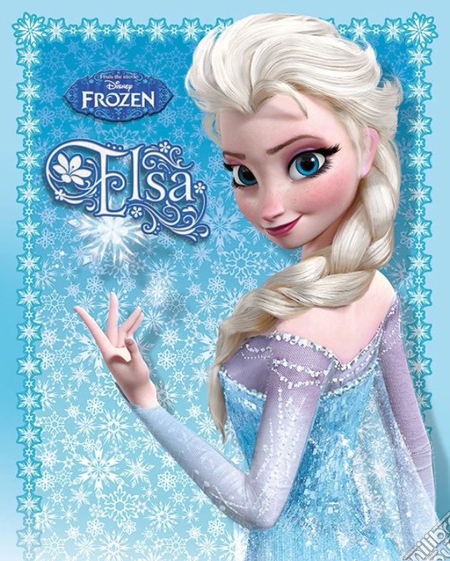 Frozen - Elsa (Mini Poster 40X50 Cm) gioco di Pyramid
