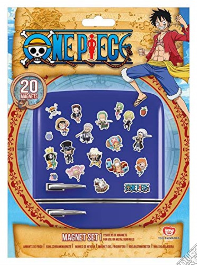 One Piece Chibi Magnet Set gioco