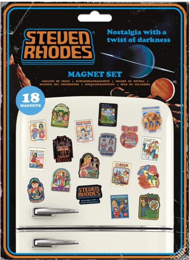 Steven Rhodes Magnets Set (Portachiavi) gioco