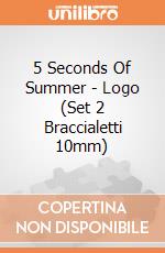 5 Seconds Of Summer - Logo (Set 2 Braccialetti 10mm) gioco