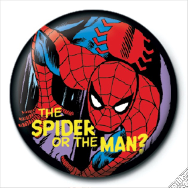 Marvel Retro - Spider Or Man (Pin Badge 25Mm) gioco di Pyramid