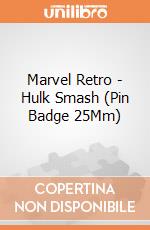 Marvel Retro - Hulk Smash (Pin Badge 25Mm) gioco di Pyramid